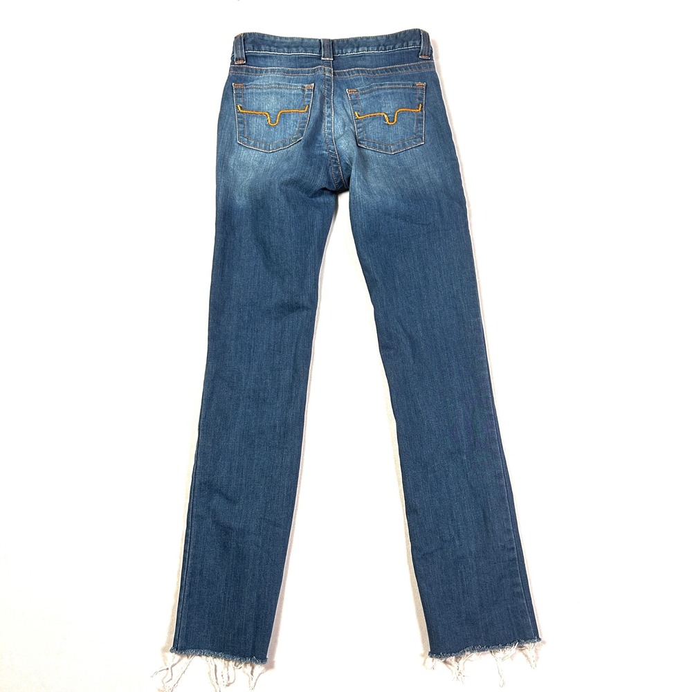 Kimes Ranch Betty Seventeen Jeans Women 2 x 32 Bootcut Cotton Western Frayed USA